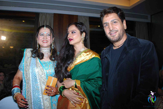 Gurdas Maan Sahib with Preeti Sapru and Rekha ji