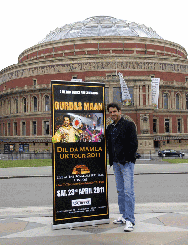 Gurdas Maan Sahib at Royal Albert Hall, London